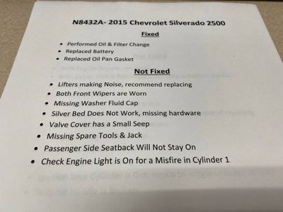 2015 Chevrolet Silverado 2500 HD Work Truck