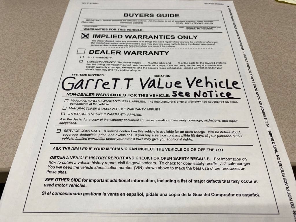 2019 Chevrolet Silverado 2500 HD LTZ