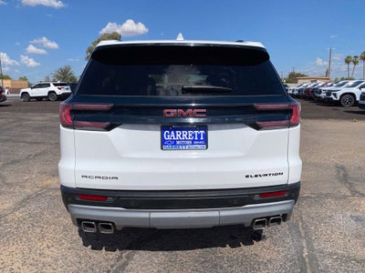 2025 GMC Acadia Elevation