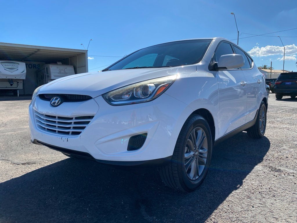 Used 2015 Hyundai Tucson GLS with VIN KM8JT3AF2FU099028 for sale in Coolidge, AZ